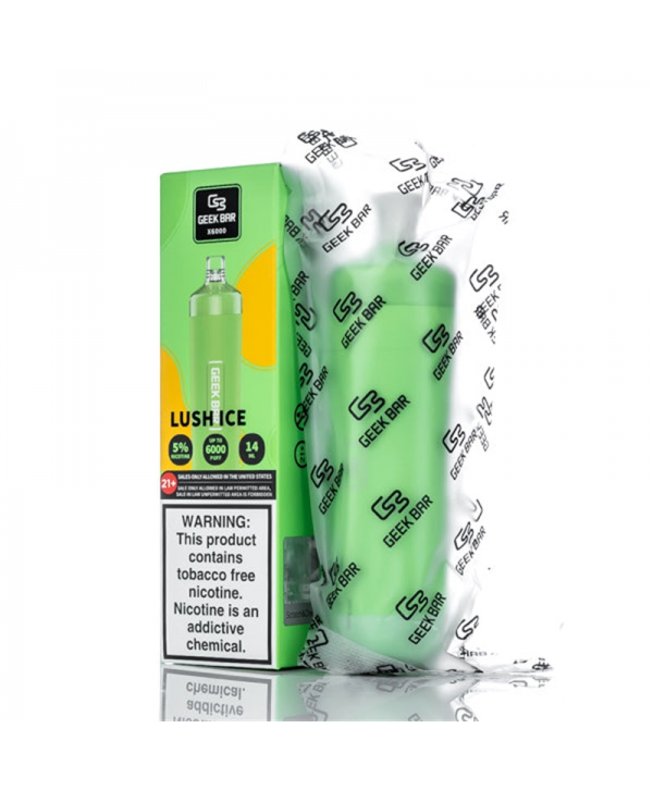 GEEK BAR X6000 Disposable Kit 6000 puffs 14ml