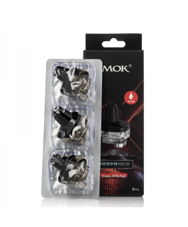 SMOK MORPH POD-40 Replacement Empty RPM Pod Cartridge 3.7ml (3pcs/pack)