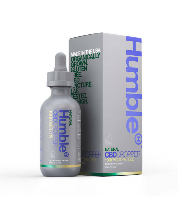 Humble CBD Natural CBD Dropper 60ml