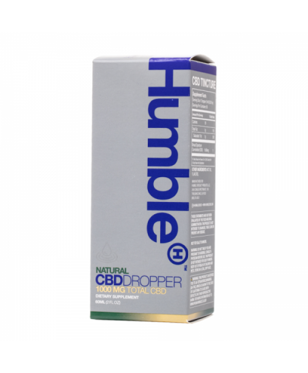 Humble CBD Natural CBD Dropper 60ml