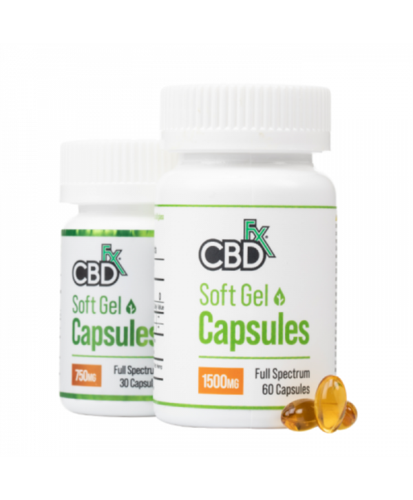 CBDfx Full Spectrum CBD Softgel Capsules