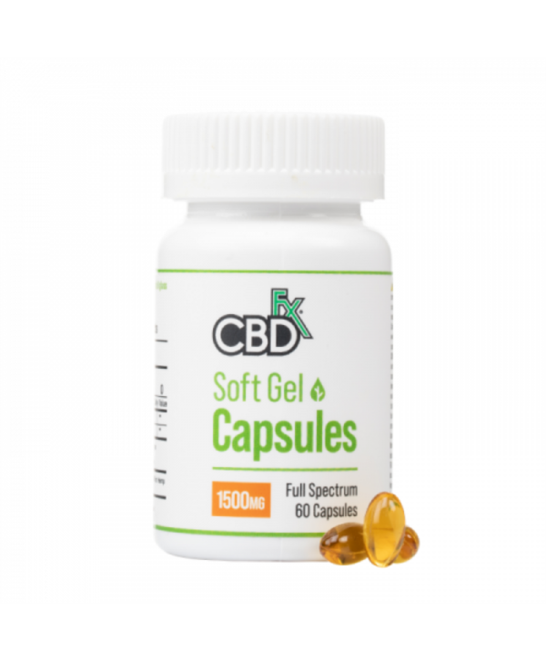 CBDfx Full Spectrum CBD Softgel Capsules