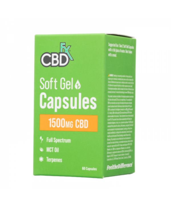 CBDfx Full Spectrum CBD Softgel Capsules