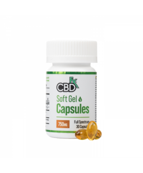 CBDfx Full Spectrum CBD Softgel Capsules