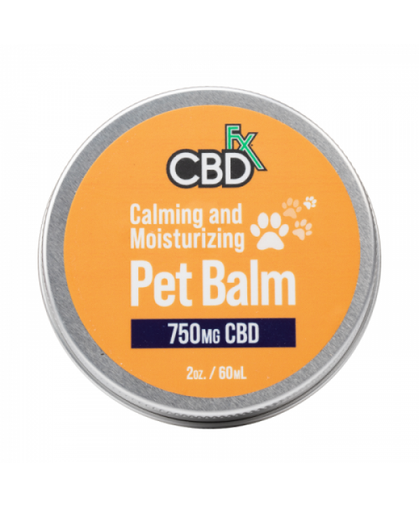 CBDfx Calming And Moisturizing Pet Broad Spectrum CBD Balm 750mg