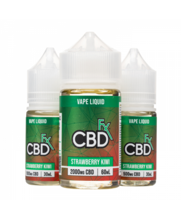 CBDfx Strawberry Kiwi Vape Series CBD E-juice 30ml