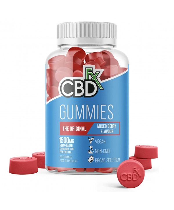CBDfx CBD Gummies With Original Mixed Berry
