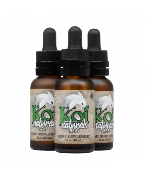 Koi Naturals Spearmint Broad Spectrum CBD Oil Tincture<span class=