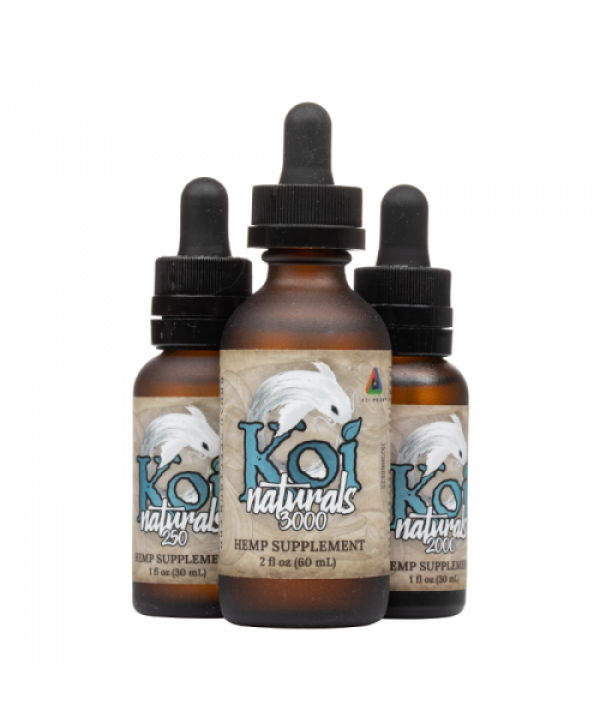 Koi Naturals Peppermint Broad Spectrum CBD Oil Tincture<span class=