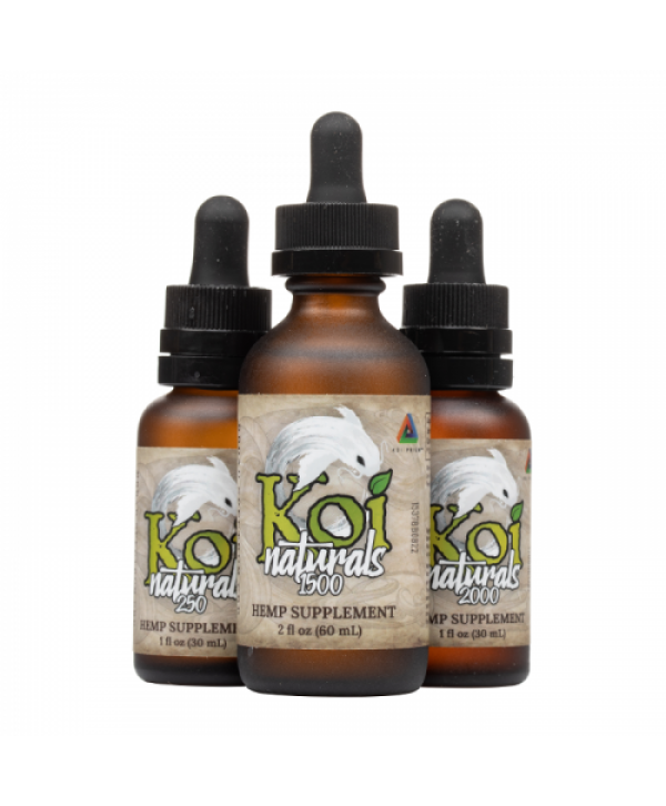 Koi Naturals Lemon Lime Broad Spectrum CBD Oil Tincture<span class=