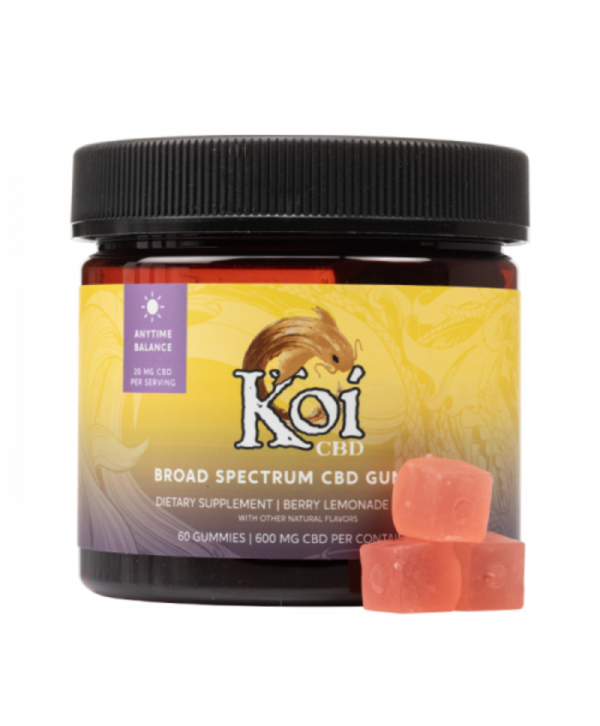 Koi CBD Anytime Balance Broad Spectrum CBD Gummies