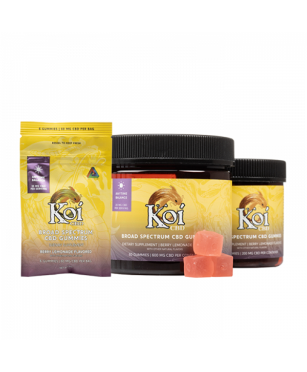 Koi CBD Anytime Balance Broad Spectrum CBD Gummies