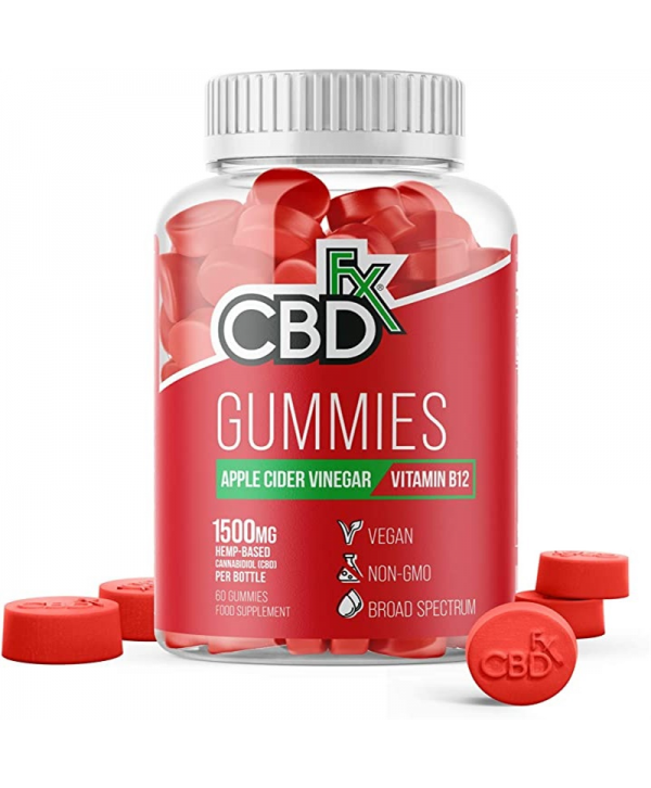 CBDfx CBD Gummies With Apple Cider Vinegar 1500mg