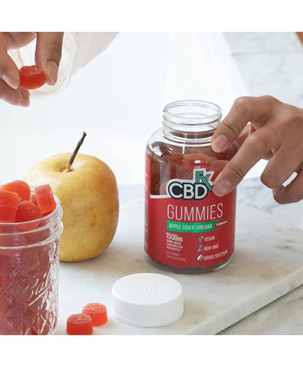 CBDfx CBD Gummies With Apple Cider Vinegar 1500mg