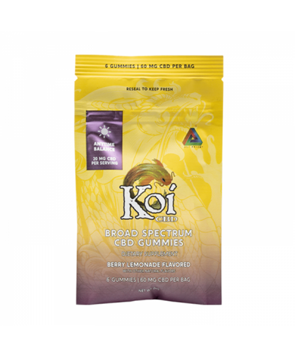 Koi CBD Anytime Balance Broad Spectrum CBD Gummies