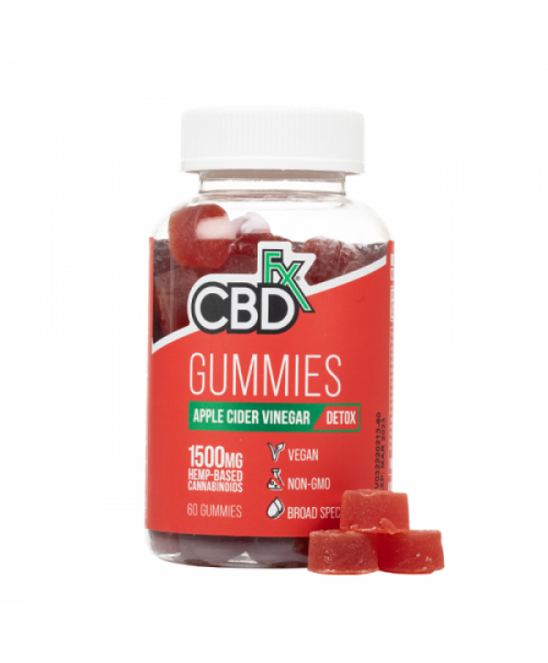 CBDfx CBD Gummies With Apple Cider Vinegar 1500mg