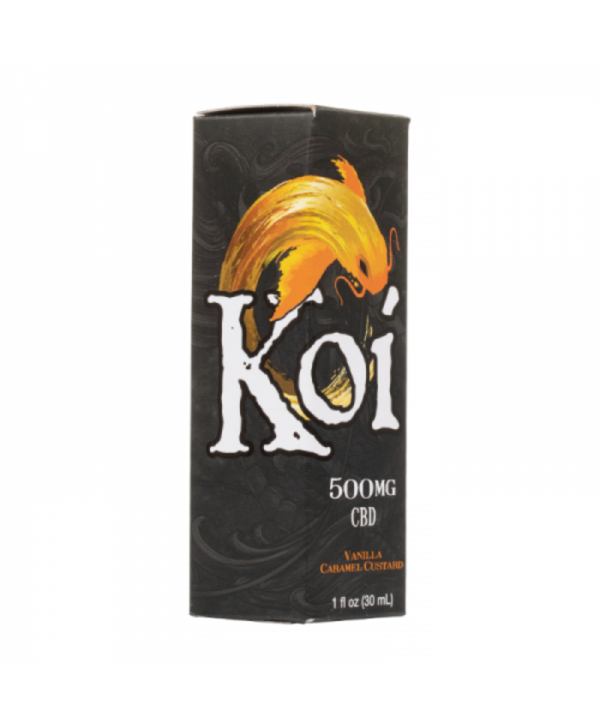 Koi CBD Vanilla Caramel Custard CBD E-juice 30ml