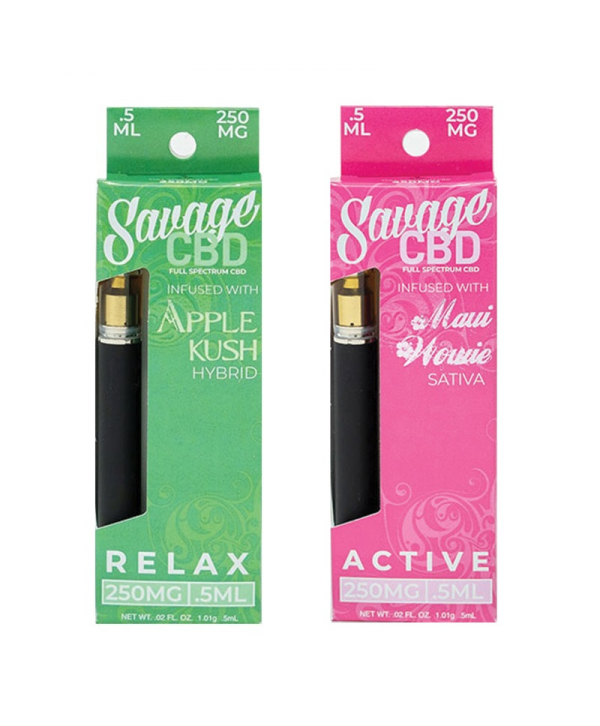 Savage CBD Disposable Vape Pen Kit 250mg