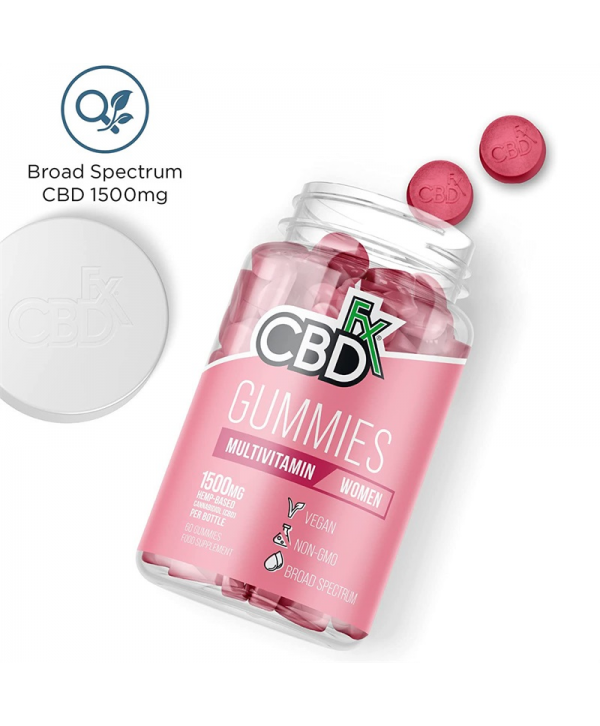 CBDfx CBD Gummies with Multivitamin For Women 1500mg