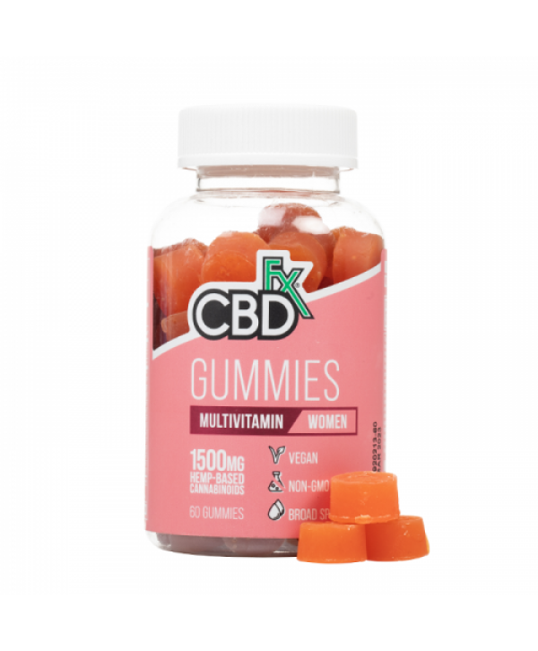 CBDfx CBD Gummies with Multivitamin For Women 1500mg