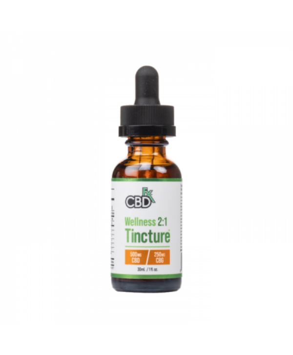 CBDfx CBD + CBG Oil Full Spectrum Wellness Tincture