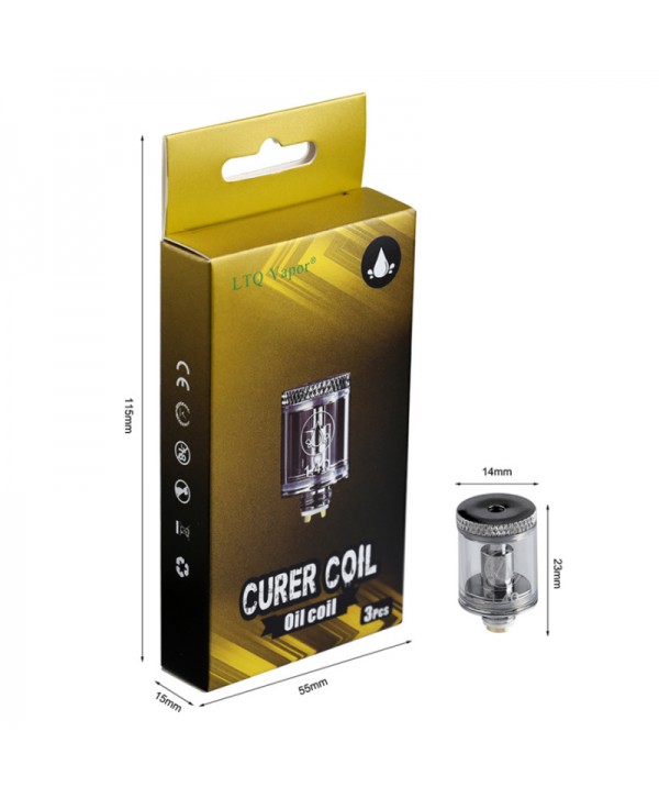 LTQ Vapor CURER Replacement Coils (3pcs/pack)