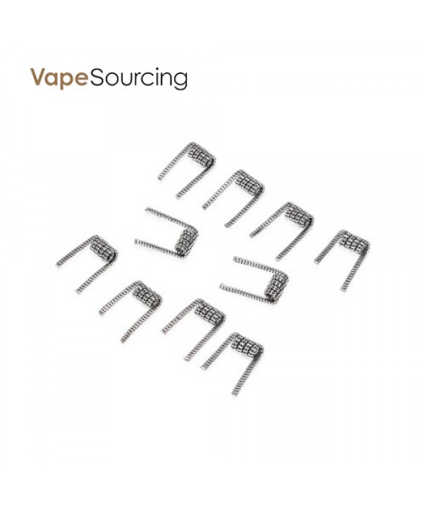 UD Staggered Fused Clapton Coil(10pcs/Box)