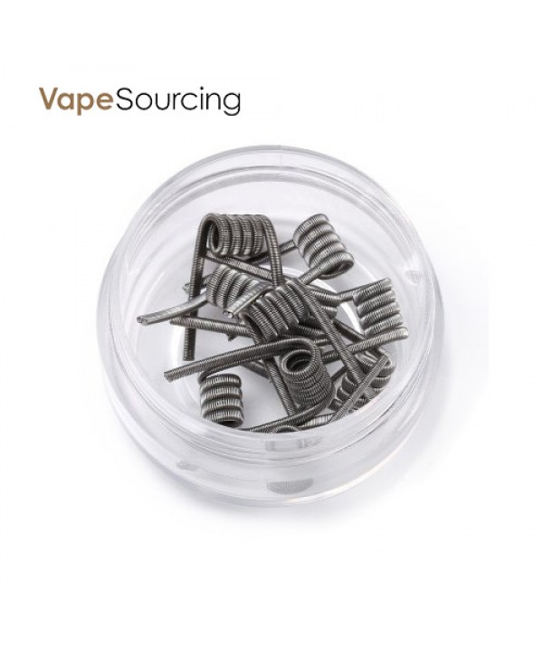 Prebuilt Kanthal A1 Staggered Coil