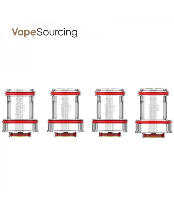 Uwell Crown IV Replacement UN2 Mesh Coil 0.23ohm (4pcs/pack)