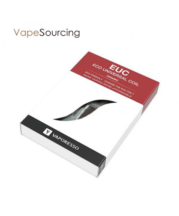 Vaporesso Ceramic EUC Coil -0.5ohm (5pcs/pack) For Estoc/Target Pro/ORC/Gemini Tank