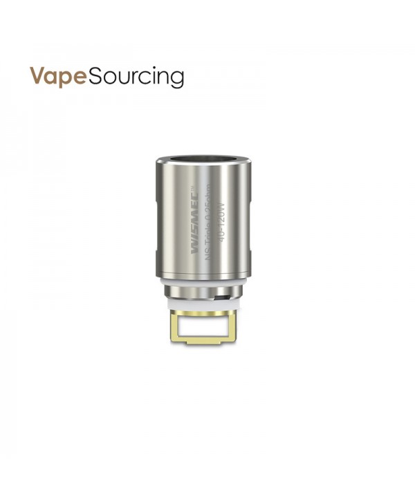 Wismec NS Triple 0.25ohm Head(5pcs) For Wismec Elabo Atomizer/ Predator with elabo Kit