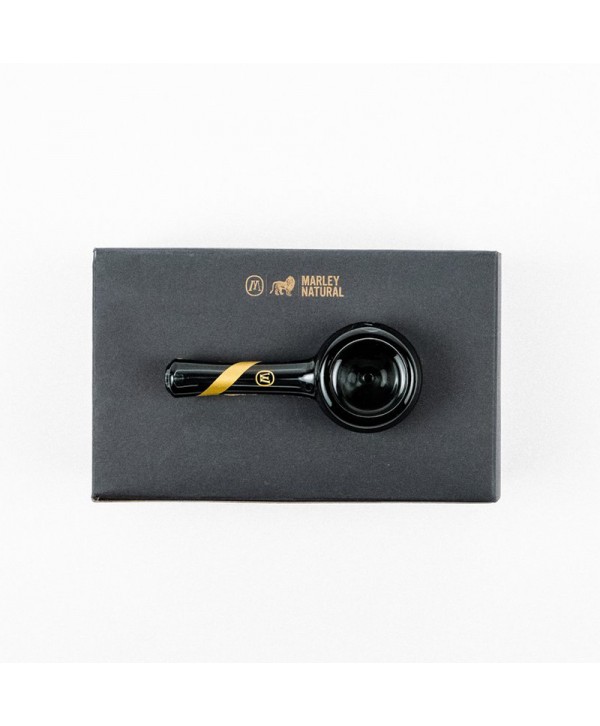 Marley Natural Smoked Glass Spoon Pipe