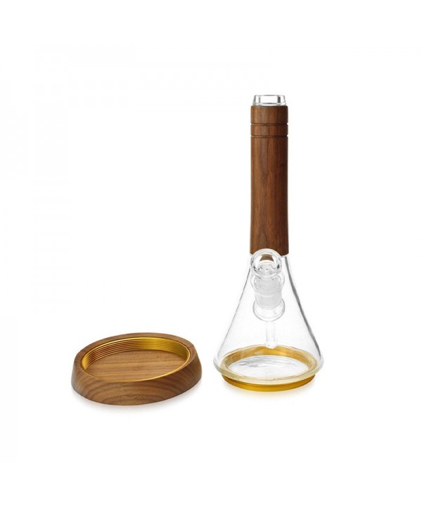 Marley Natural Glass & Walnut Water Pipe