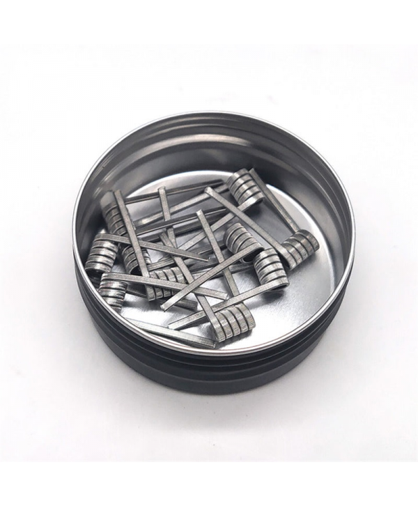 Yachtvape Framed Staple pre-built Coils Ni80 0.3ohm (10pcs/pack)