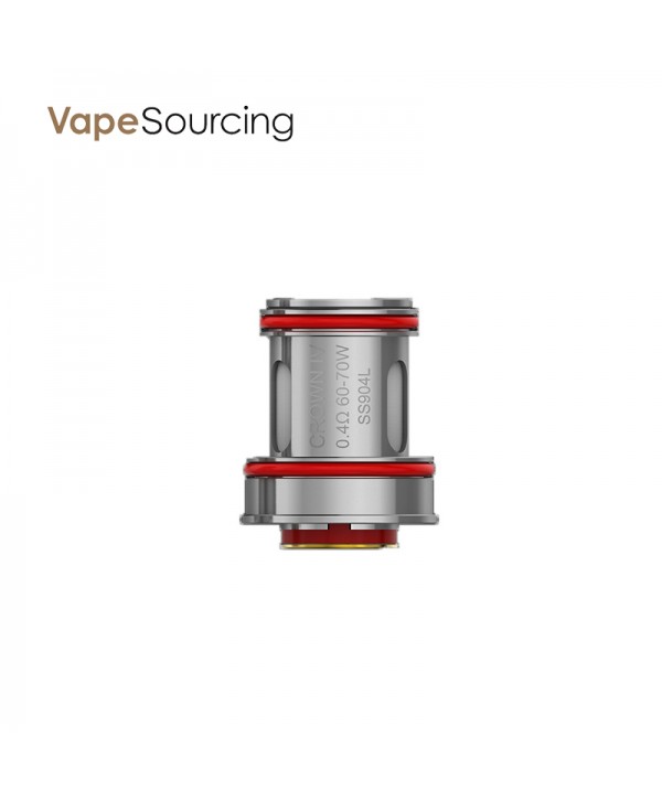 Uwell Crown 4(IV) Replacement Coil Dual SS904L Coil (4pcs/pack)<span class=