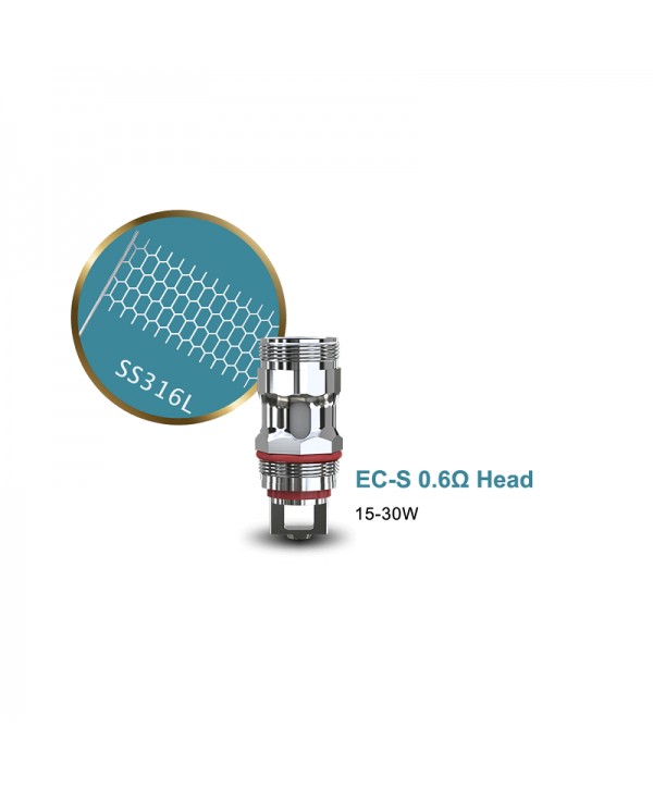 Eleaf EC-S 0.6ohm Coil Head (5pcs/pack)