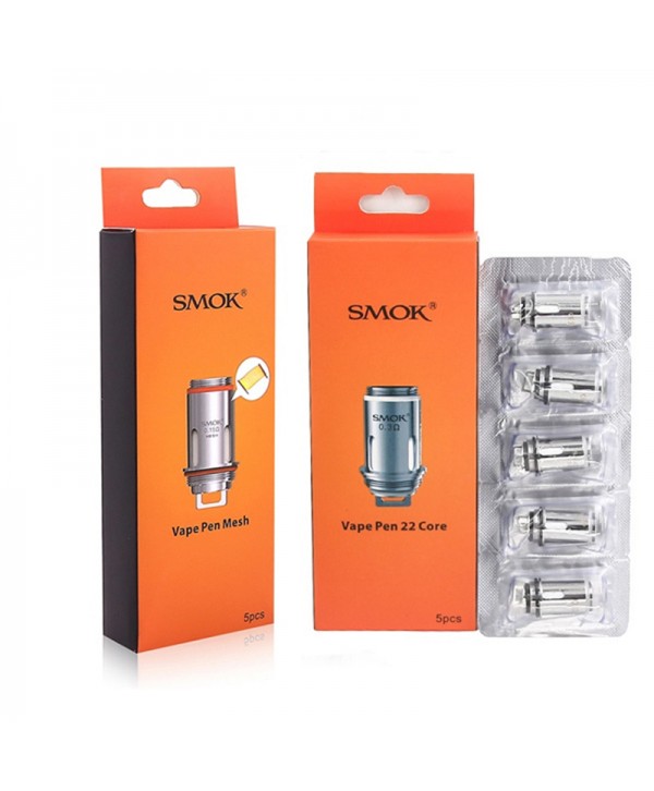 SMOK Vape Pen Coil for Vape Pen V2/Vape Pen 22 (5pcs/pack)