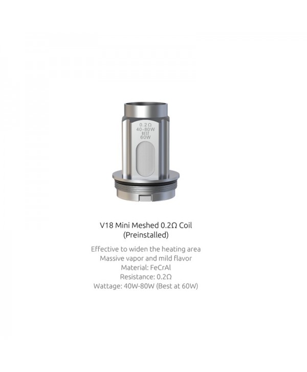 SMOK V18 MINI Mesh Coils (3pcs/pack)