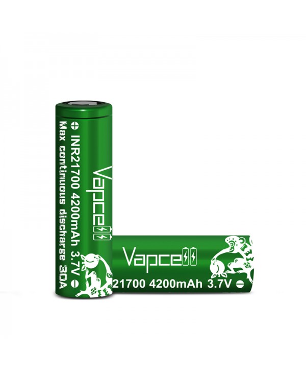 Vapcell INR21700 Battery 4200mAh 3.7V 30A