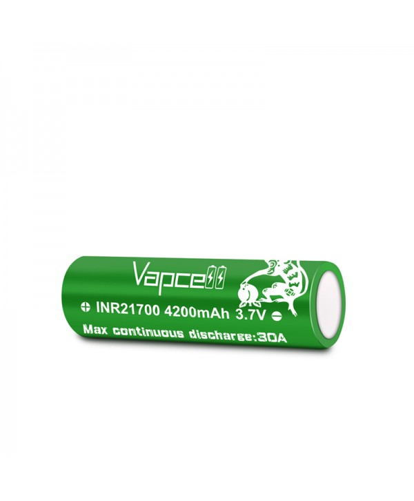 Vapcell INR21700 Battery 4200mAh 3.7V 30A