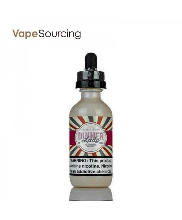 Dinner Lady Rice Pudding E-juice 60ml(U.S.A. Warehouse)