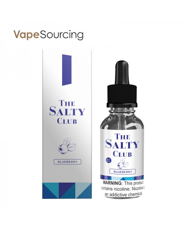 The Salty Club Blueberry E-juice 30ml (U.S.A. Warehouse)