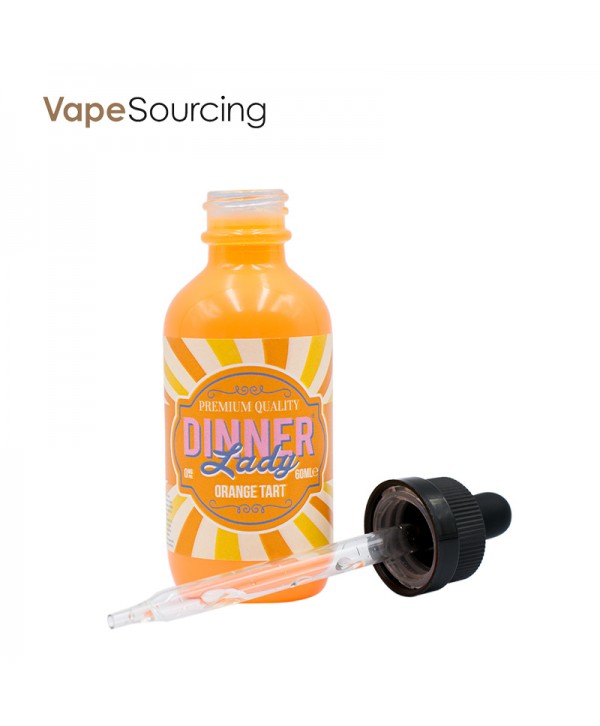 Dinner Lady Orange Tart E-juice 60ml(U.S.A. Warehouse)