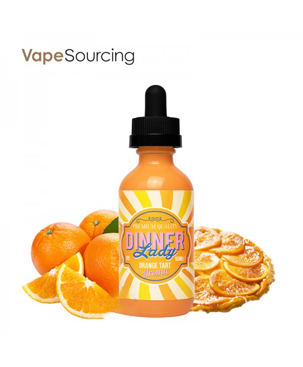 Dinner Lady Orange Tart E-juice 60ml(U.S.A. Warehouse)