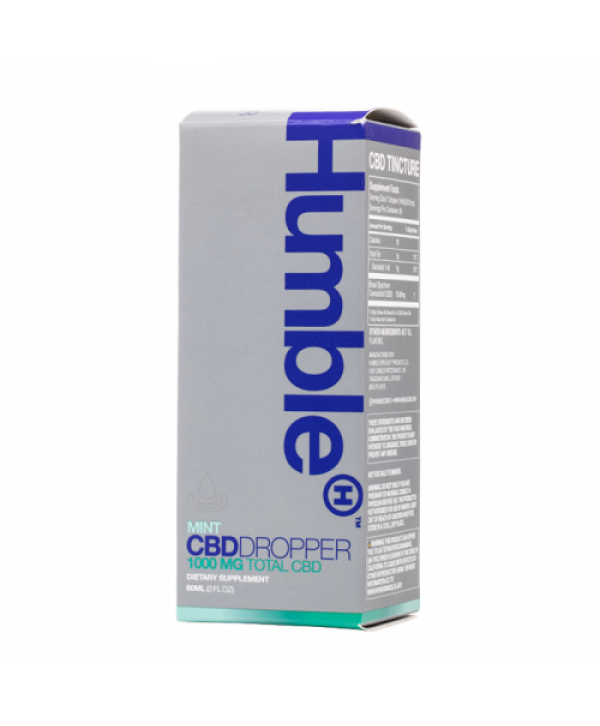 Humble CBD Mint CBD Dropper 60ml