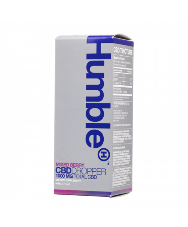 Humble CBD Mixed Berry CBD Dropper 60ml