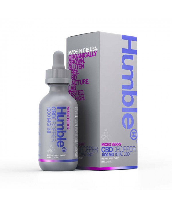 Humble CBD Mixed Berry CBD Dropper 60ml