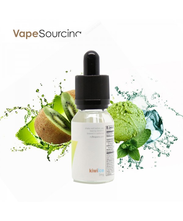 MyVapors E-Juice Kiwi Ice (U.S.A. Warehouse)