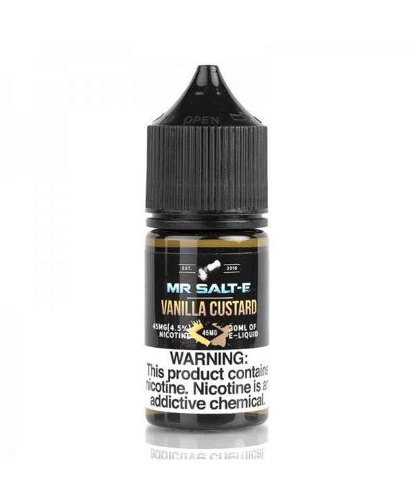 Mr Salt E Vanilla Custard E-juice 30ml