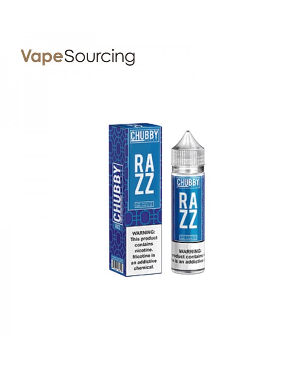 Chubby Bubble Vapes Bubble Razz 60ml (U.S.A. Warehouse)